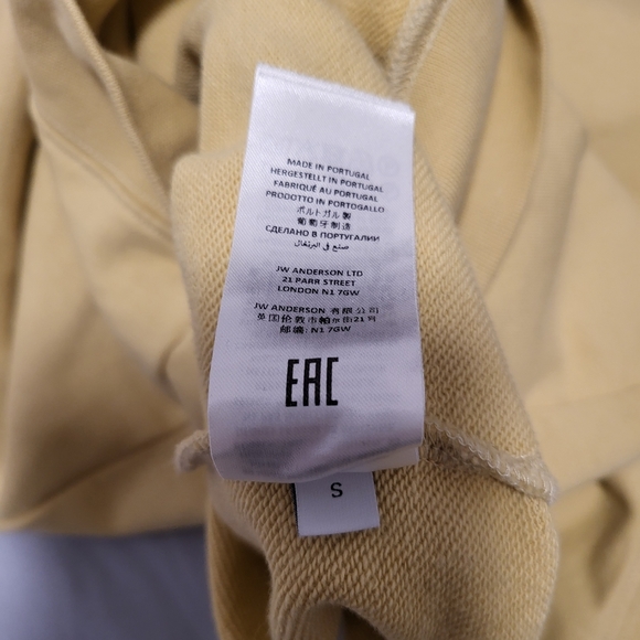 JW ANDERSON Checkered Sleeve Swaetshirt - Picture 7 of 8